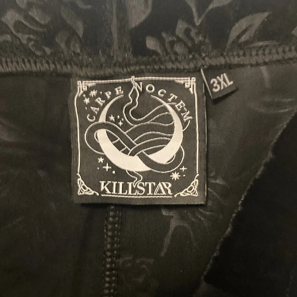 Killstar Black Asymmetrical Skirt - Picture 2 of 3